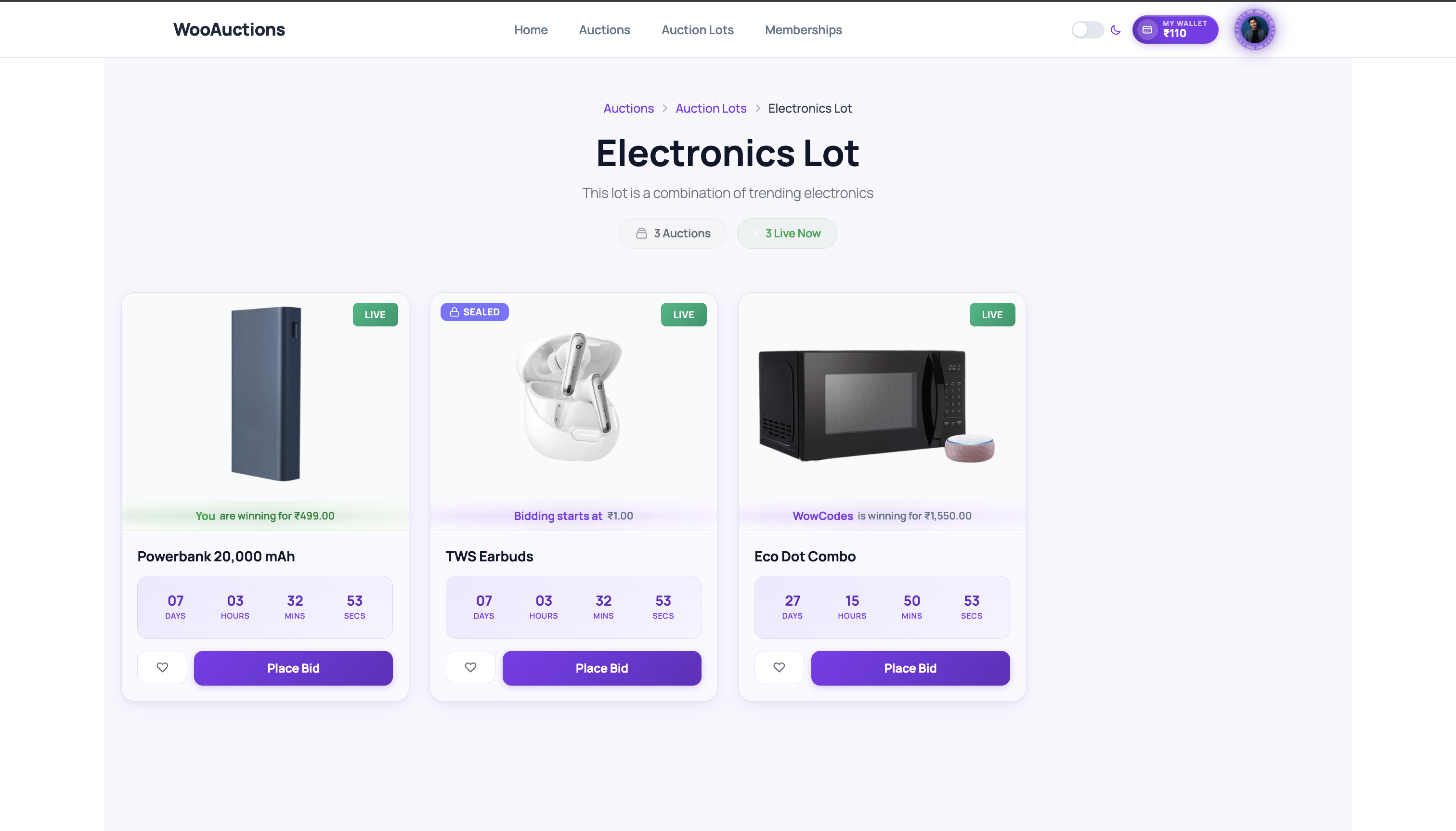 WooCommerce-Auktionsmarktplatz – Multivendor-Auktion | Geldbörse | Mitgliedschaft | KYC | Jetzt kaufen - 12