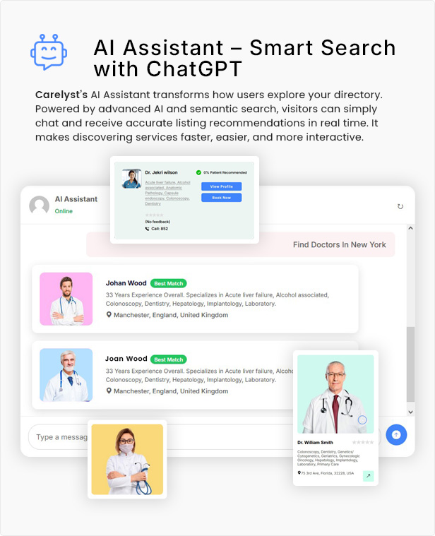 Carelyst – WordPress-Theme für medizinisches und Ärzteverzeichnis – 3