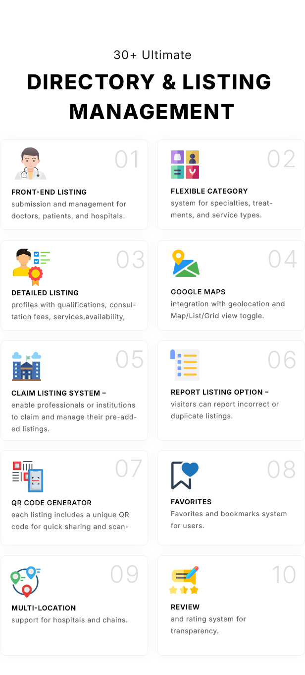 Carelyst – WordPress-Theme für medizinisches und Ärzteverzeichnis – 19