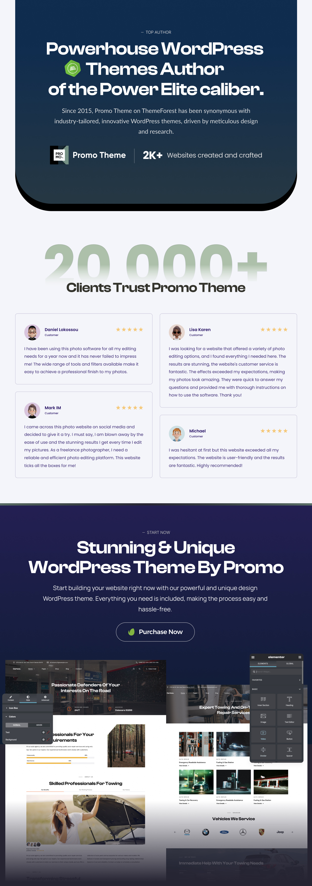 Cartow – Abschlepp- und Pannenhilfe WordPress-Theme – 3