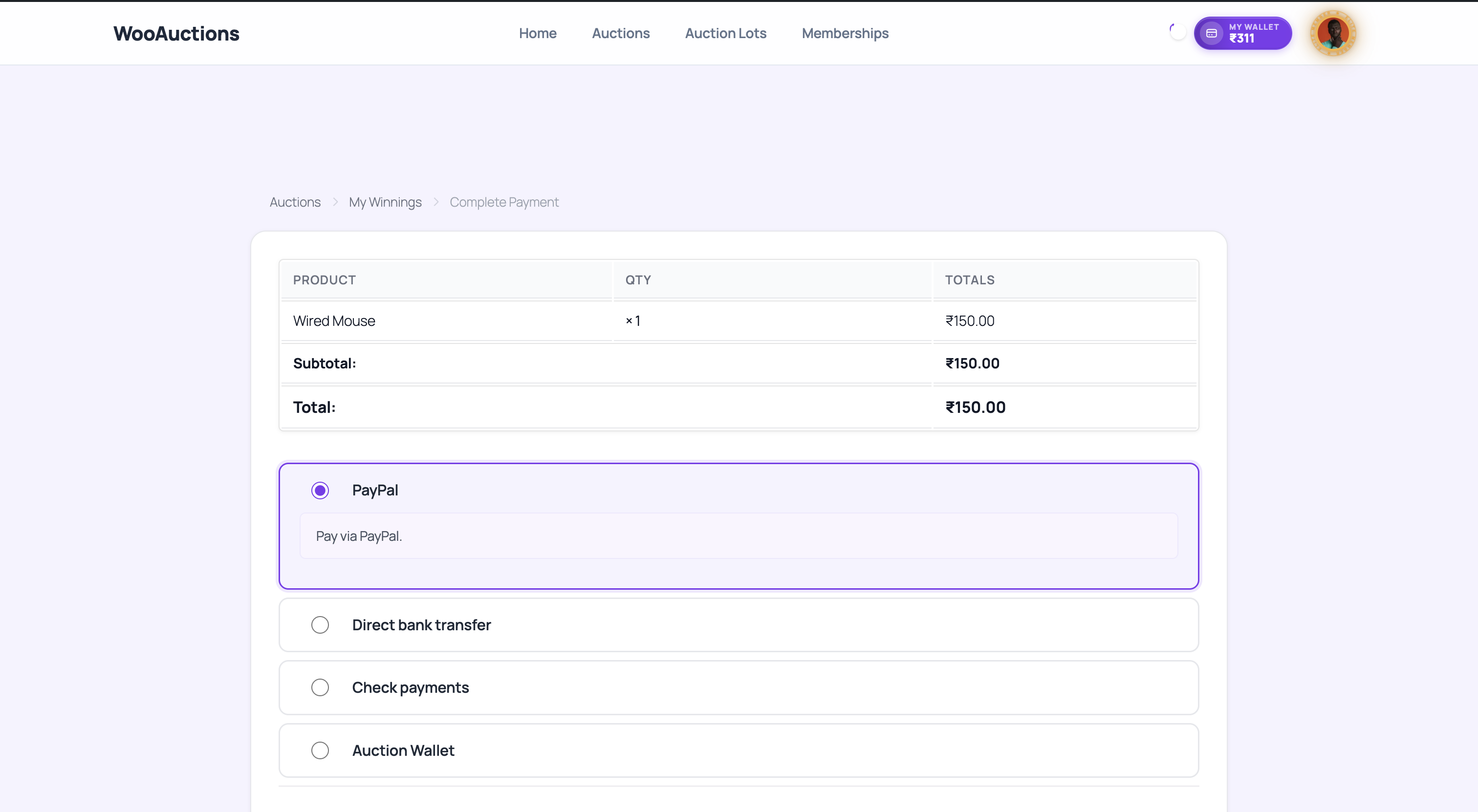 WooCommerce-Auktionsmarktplatz – Multivendor-Auktion | Geldbörse | Mitgliedschaft | KYC | Jetzt kaufen - 27