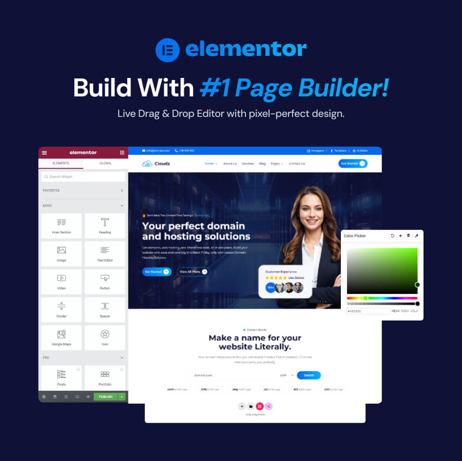 Cloudz – Webhosting und WHMCS WordPress Theme – 4