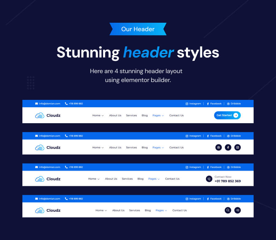 Cloudz – Webhosting und WHMCS WordPress Theme – 7