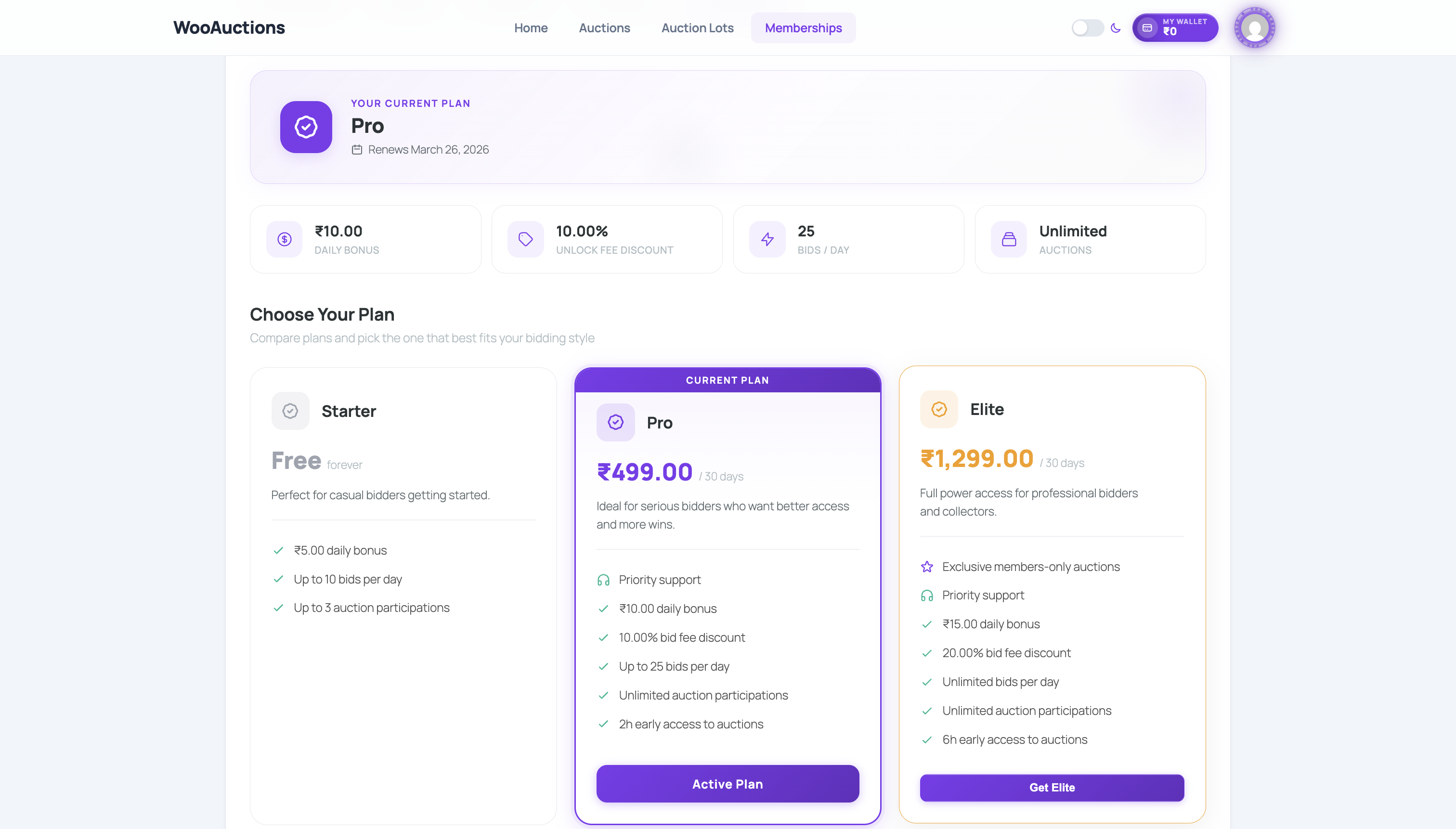 WooCommerce-Auktionsmarktplatz – Multivendor-Auktion | Geldbörse | Mitgliedschaft | KYC | Jetzt kaufen - 46