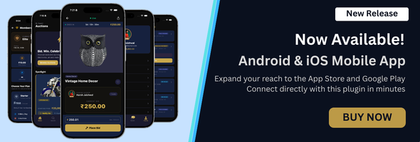 WooCommerce-Auktionsmarktplatz – Multivendor-Auktion | Geldbörse | Mitgliedschaft | KYC | Jetzt kaufen - 1