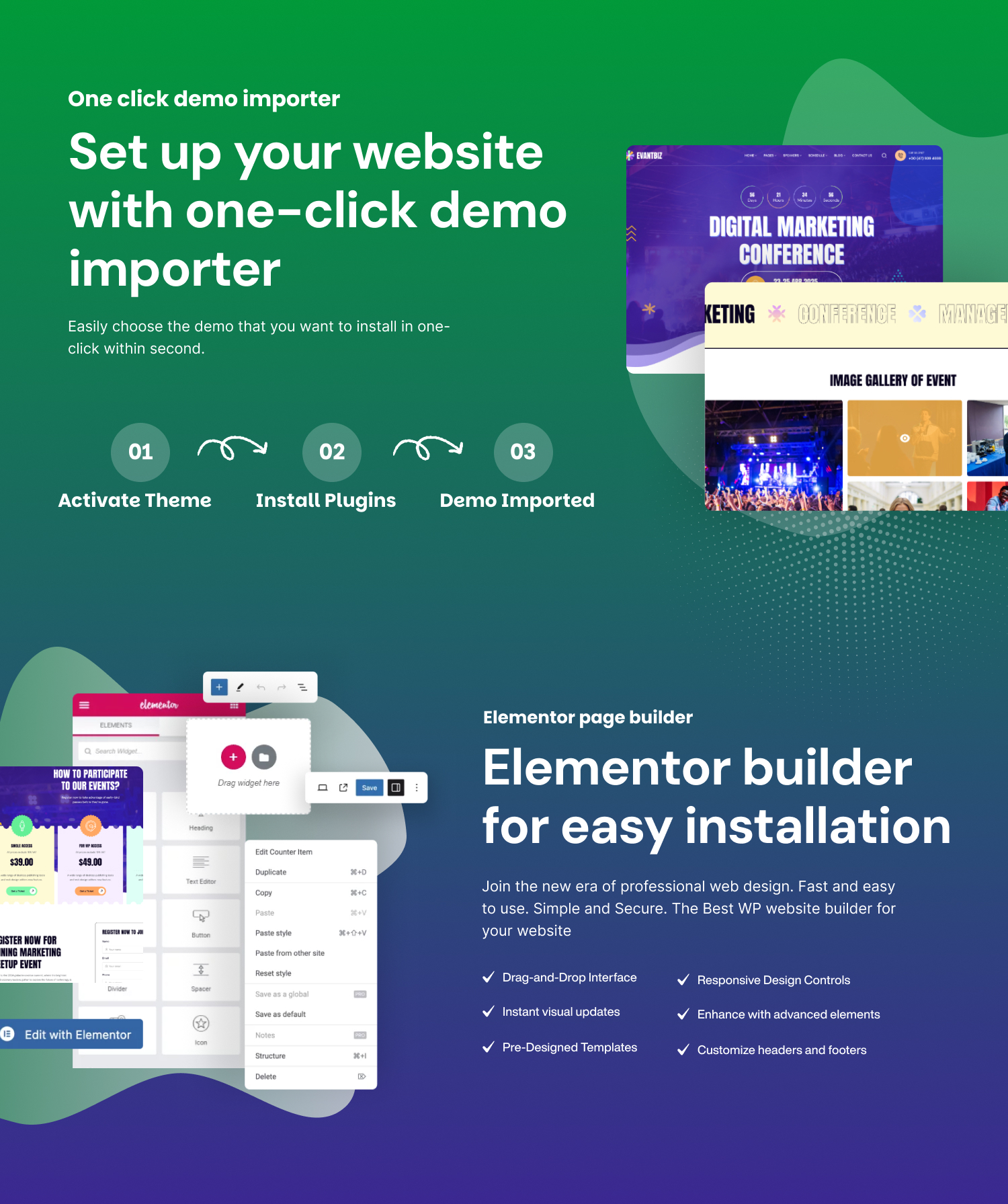 Evantbiz – Konferenz – Veranstaltungen WordPress-Theme