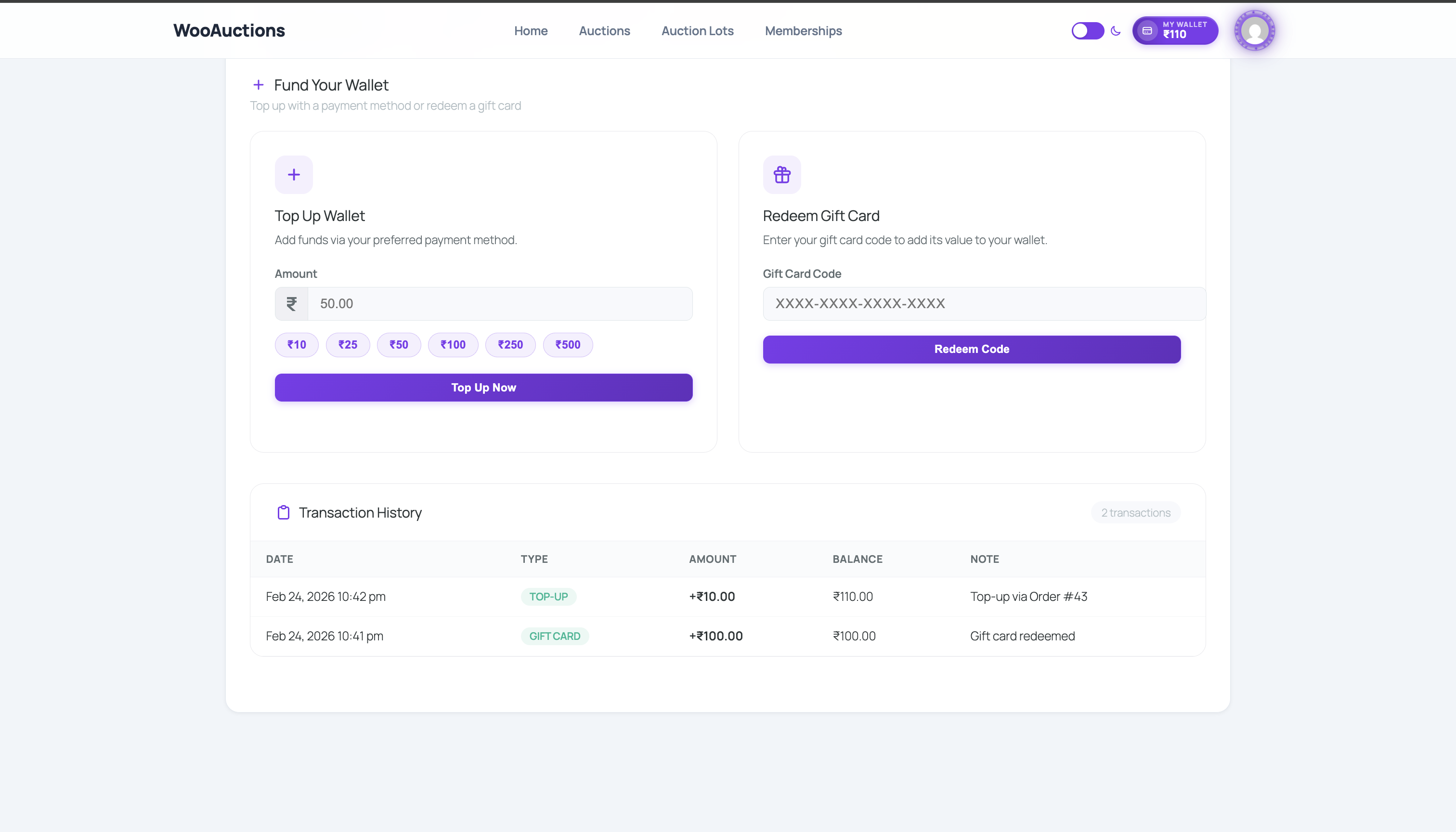 WooCommerce-Auktionsmarktplatz – Multivendor-Auktion | Geldbörse | Mitgliedschaft | KYC | Jetzt kaufen – 20