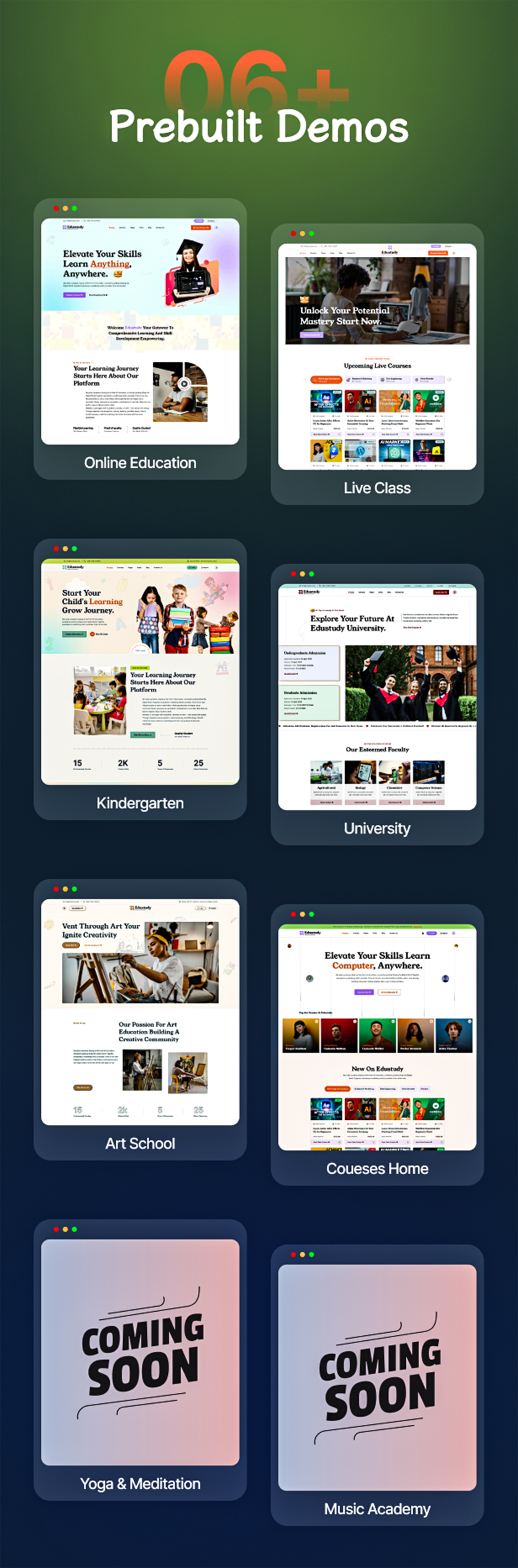 EduStudy – WordPress-Theme für Bildung und Online-Kurse – 3