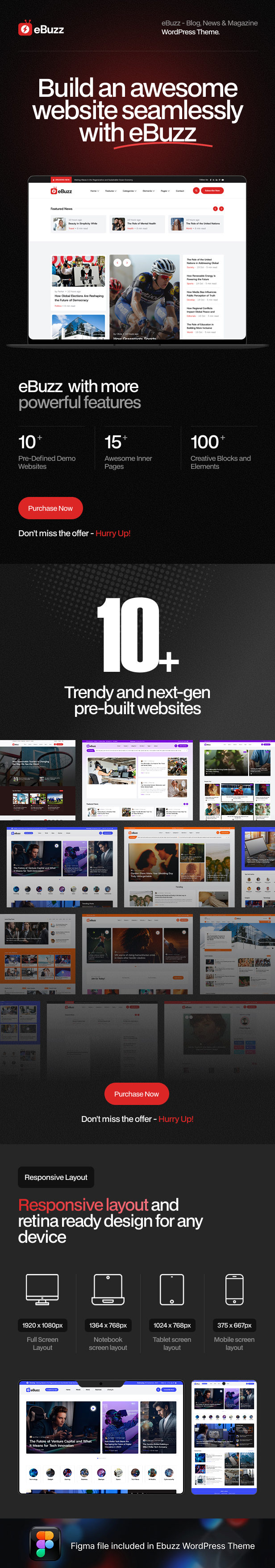 ebuzz – WordPress-Theme für Blogs, Nachrichten und Magazine – 2