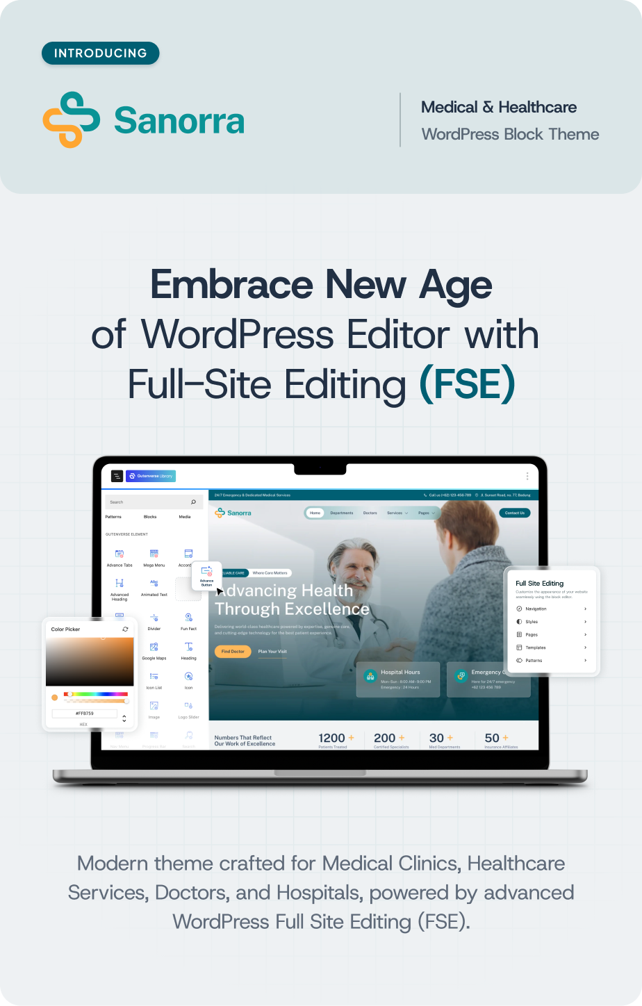 Sanorra – Medical & Healthcare FSE WordPress Block Theme – 4