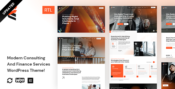 Allianz – Modernes WordPress-Layout für Beratung und Finanzen
