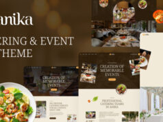 Anika – Catering- und Event-WordPress-Layout