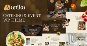 Anika – Catering- und Event-WordPress-Layout