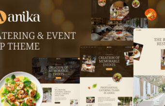 Anika – Catering- und Event-WordPress-Layout