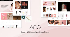 Ario – WordPress-Layout für Schönheit und Hautpflege