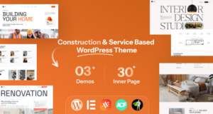 Bauwesen | Immobilien-WordPress-Template