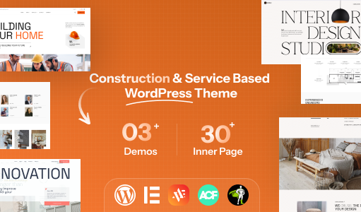 Bauwesen | Immobilien-WordPress-Template