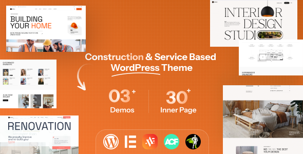Bauwesen | Immobilien-WordPress-Template