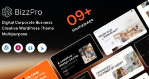 Bizzpro – Kreatives Mehrzweck-WordPress-Template für digitales Corporate Business