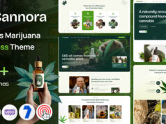 Cannora – Cannabis-Marihuana-WordPress-Template