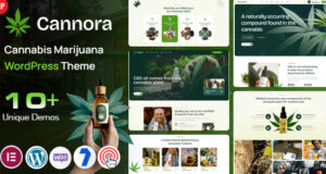 Cannora – Cannabis-Marihuana-WordPress-Template