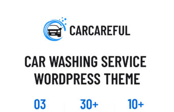 Carcareful – Autowasch-WordPress-Layout