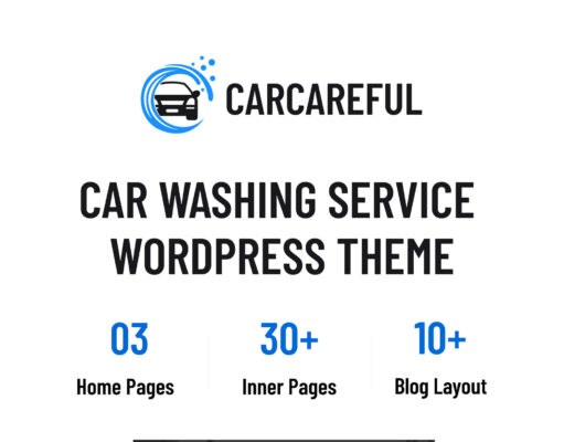 Carcareful – Autowasch-WordPress-Layout