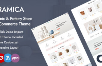 Ciramica – WordPress-WooCommerce-Layout für den Keramikladen