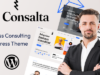 Consalta – WordPress-Vorlage für Unternehmensberatung