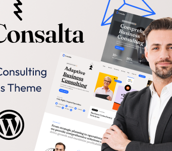 Consalta – WordPress-Vorlage für Unternehmensberatung