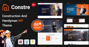 Contre – Bauunternehmen und Bau-WordPress-Vorlage