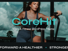 CoreHit – Fitnessstudio und Fitness-WordPress-Layout