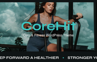 CoreHit – Fitnessstudio und Fitness-WordPress-Layout