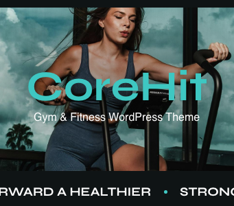 CoreHit – Fitnessstudio und Fitness-WordPress-Layout