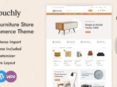 Couchly – WordPress-WooCommerce-Template für Innenmöbelgeschäft