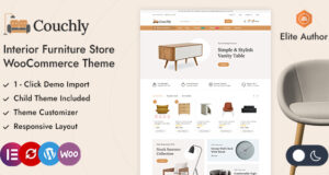 Couchly – WordPress-WooCommerce-Template für Innenmöbelgeschäft