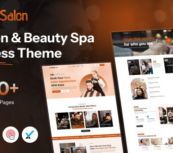 DreamSalon – WordPress-Vorlage für Friseursalon und Beauty Spa