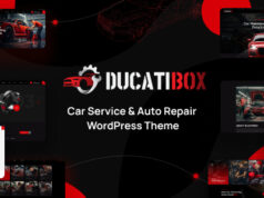 Ducatibox – WordPress-Layout für Autoservice und Autoreparatur