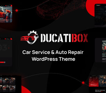 Ducatibox – WordPress-Layout für Autoservice und Autoreparatur