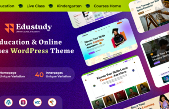 EduStudy – WordPress-Layout für Bildung und Online-Kurse
