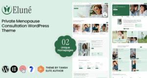 Elune – Private Menopause-Beratung und Midlife-Wellness-WordPress-Layout