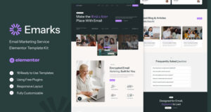 Emarks – E-Mail-Marketing-Service-Elementor-Vorlagen-Kit