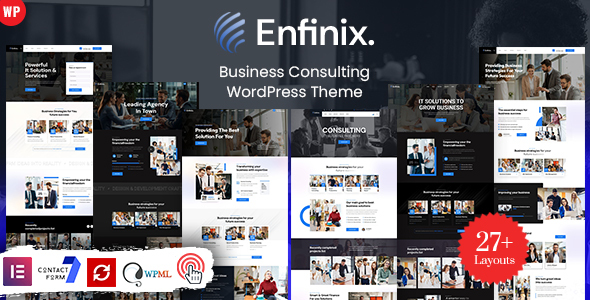 Enfinix – Beratungs-WordPress-Layout