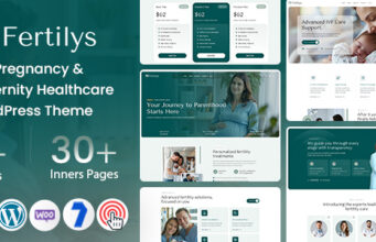 Fertilys – WordPress-Template für IVF, Schwangerschaft und Mutterschaft