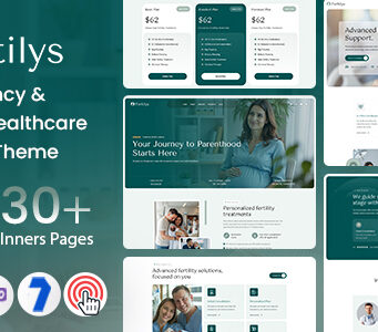 Fertilys – WordPress-Template für IVF, Schwangerschaft und Mutterschaft