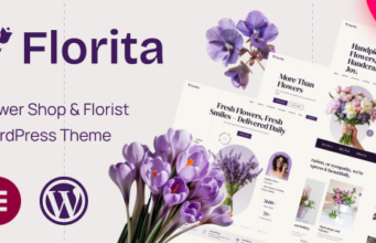 Florita – WordPress-Template für Blumenladen und Floristen
