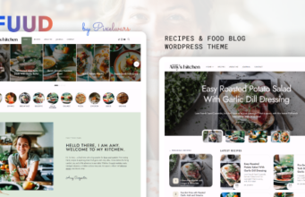 Fuud – WordPress-Layout für Food-Blog und Rezepte