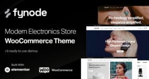 Fynode – WooCommerce-Vorlage für Elektronikgeschäfte