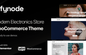 Fynode – WooCommerce-Vorlage für Elektronikgeschäfte