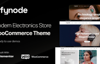 Fynode – WooCommerce-Vorlage für Elektronikgeschäfte